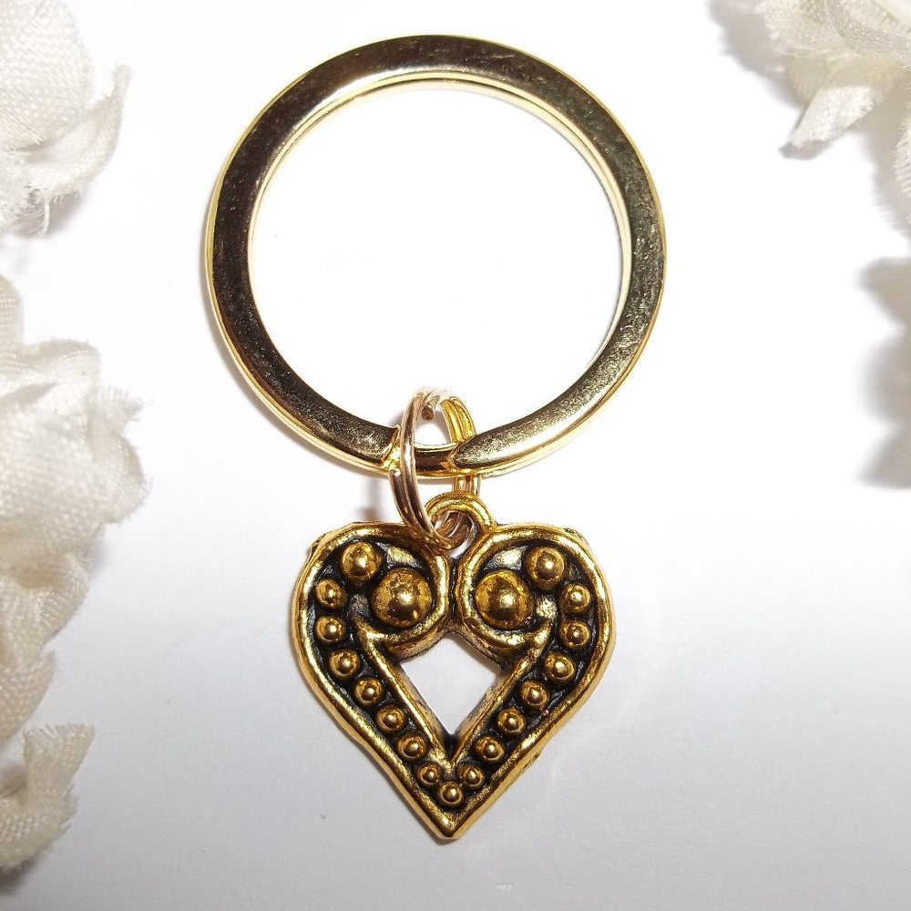 Keychain Keyring Heart Key Chain Ring Holder Organizer Gift Idea Accessory A180
